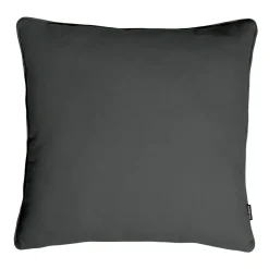 Cuscino quadrato in cotone (60 x 60 cm) Pixel Grigio antracite