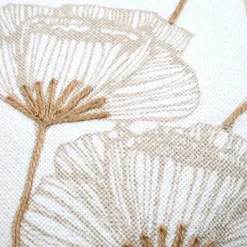 Cuscino quadrato in cotone (45 x 45 cm) Oriana Ecru