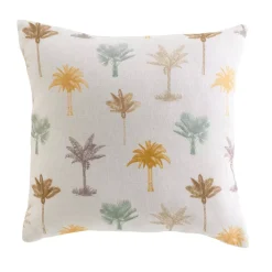 Cuscino quadrato in cotone (45 x 45 cm) Palmelia Multicolore