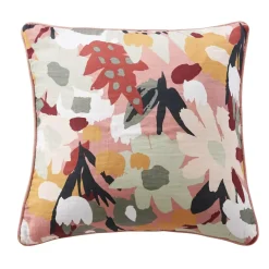 Cuscino quadrato in garza di cotone (45 x 45 cm) Azel Multicolore