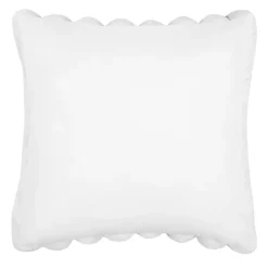 Cuscino quadrato in pelliccia sintetica (45 x 45 cm) Polary Bianco