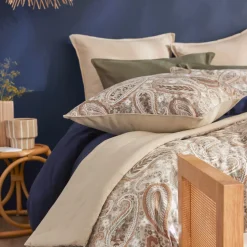 Cuscino quadrato in velluto (50 x 50 cm) Dolores Beige