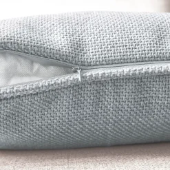 Cuscino quadrato tessuto (45 x 45 cm) Alba Grigio