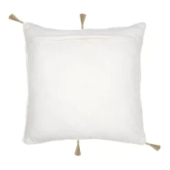 Cuscino quadrato tufted (45 x 45 cm) Blokken Ecru