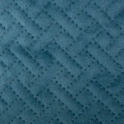 Cuscino quadrato velluto (40 x 40 cm) Dolce Blu ottanio