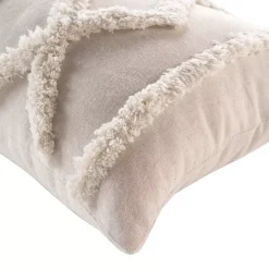 Cuscino rettangolare (50 cm) Safira Ecru
