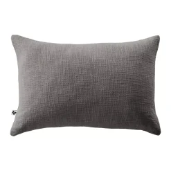 Cuscino rettangolare cotone (40 x 60 cm) Sixtine Grigio ardesia