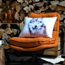 Cuscino Rettangolare (40 x 60 cm) Fauna Ecru