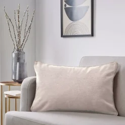 Cuscino rettangolare (40 x 60 cm) Minuit Tortora