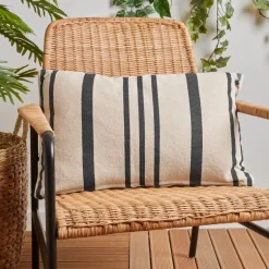 Cuscino rettangolare (40 x 60 cm) Manduel Grigio ardesia