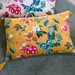 Cuscino rettangolare (40 x 60 cm) Emmy Giallo senape