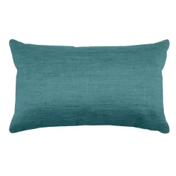 Cuscino rettangolare Béa Blu ottanio