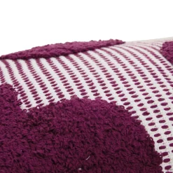 Cuscino rettangolare cotone (38 x 58 cm) Poppy Viola