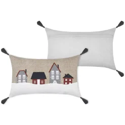 Cuscino rettangolare cotone (50 cm) Cornouailles Beige