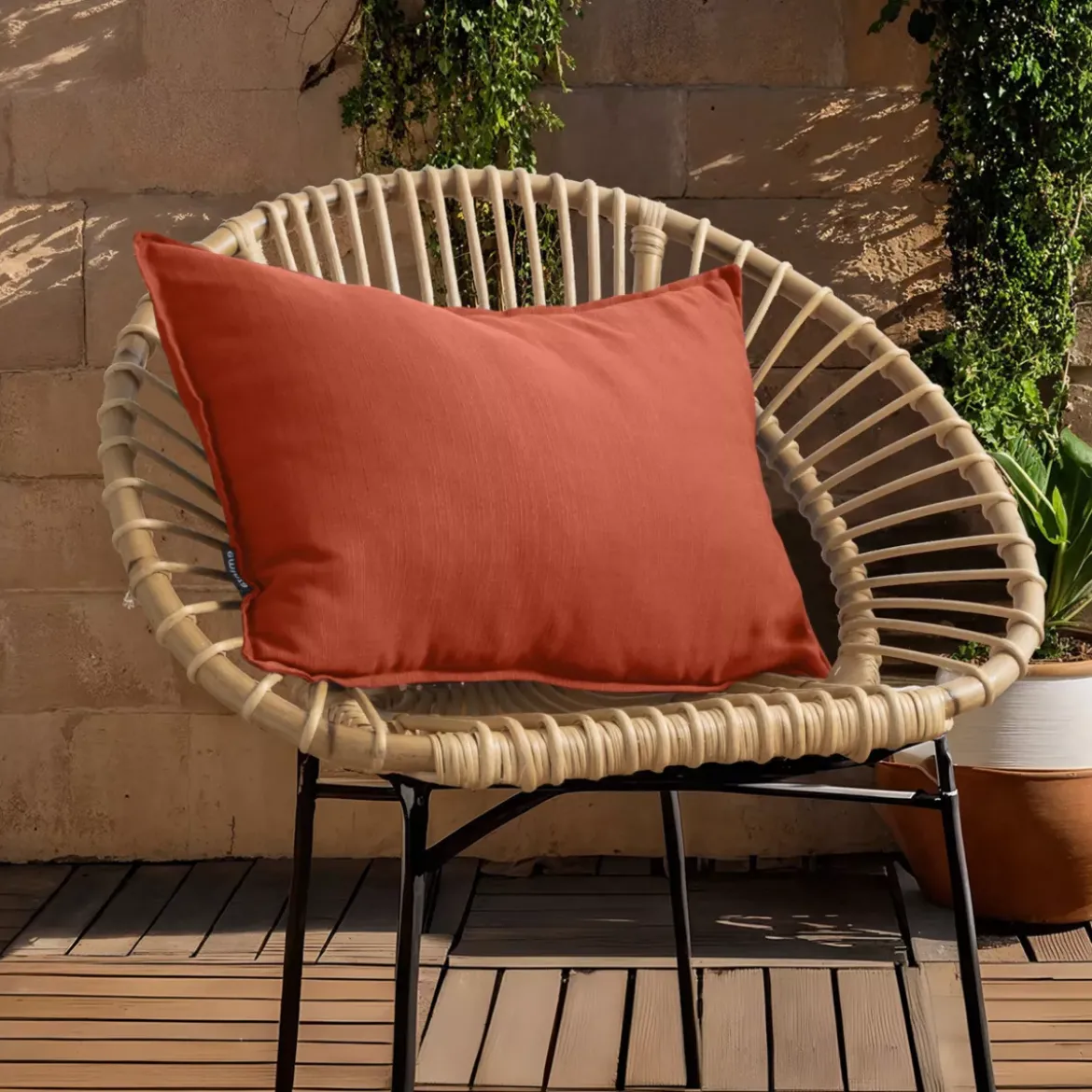 Cuscino rettangolare da esterno (40 x 60 cm) Sunset Terracotta