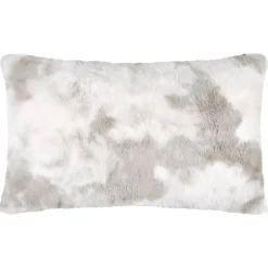 Cuscino rettangolare eco pelliccia (80 cm) Harald Beige