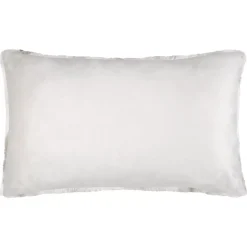 Cuscino rettangolare eco pelliccia (80 cm) Harald Beige