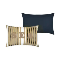 Cuscino rettangolare in cotone (40 x 60 cm) Maritime Beige