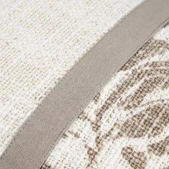 Cuscino rettangolare in cotone (30 x 50 cm) Hemera Tortora