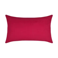 Cuscino rettangolare in cotone (30 x 50 cm) Villard Rosso