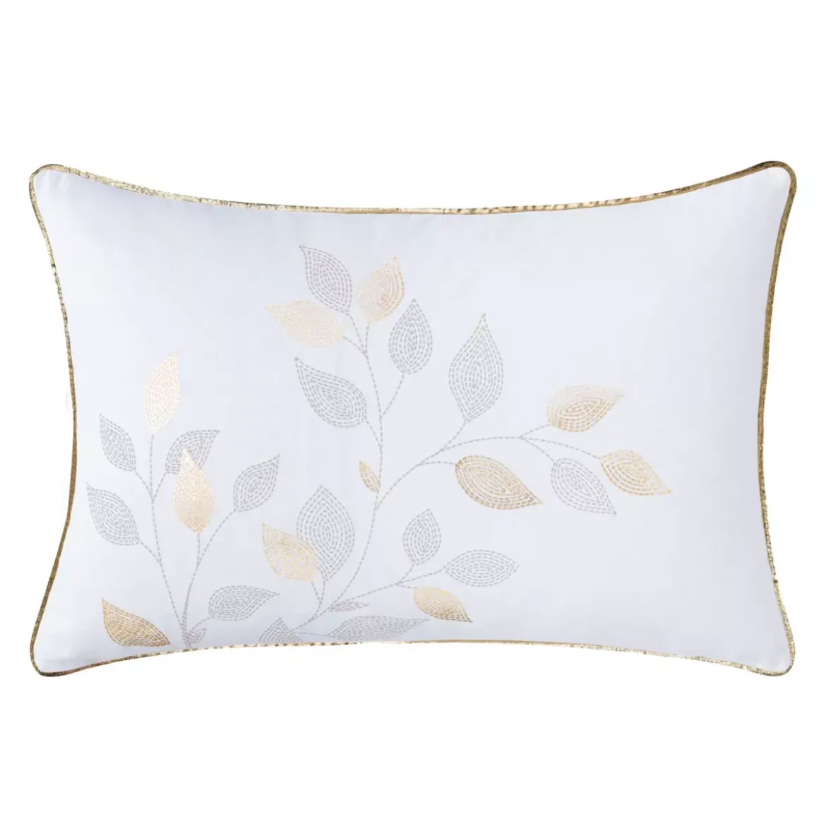 Cuscino rettangolare in cotone (40 x 60 cm) Duchessa Bianco