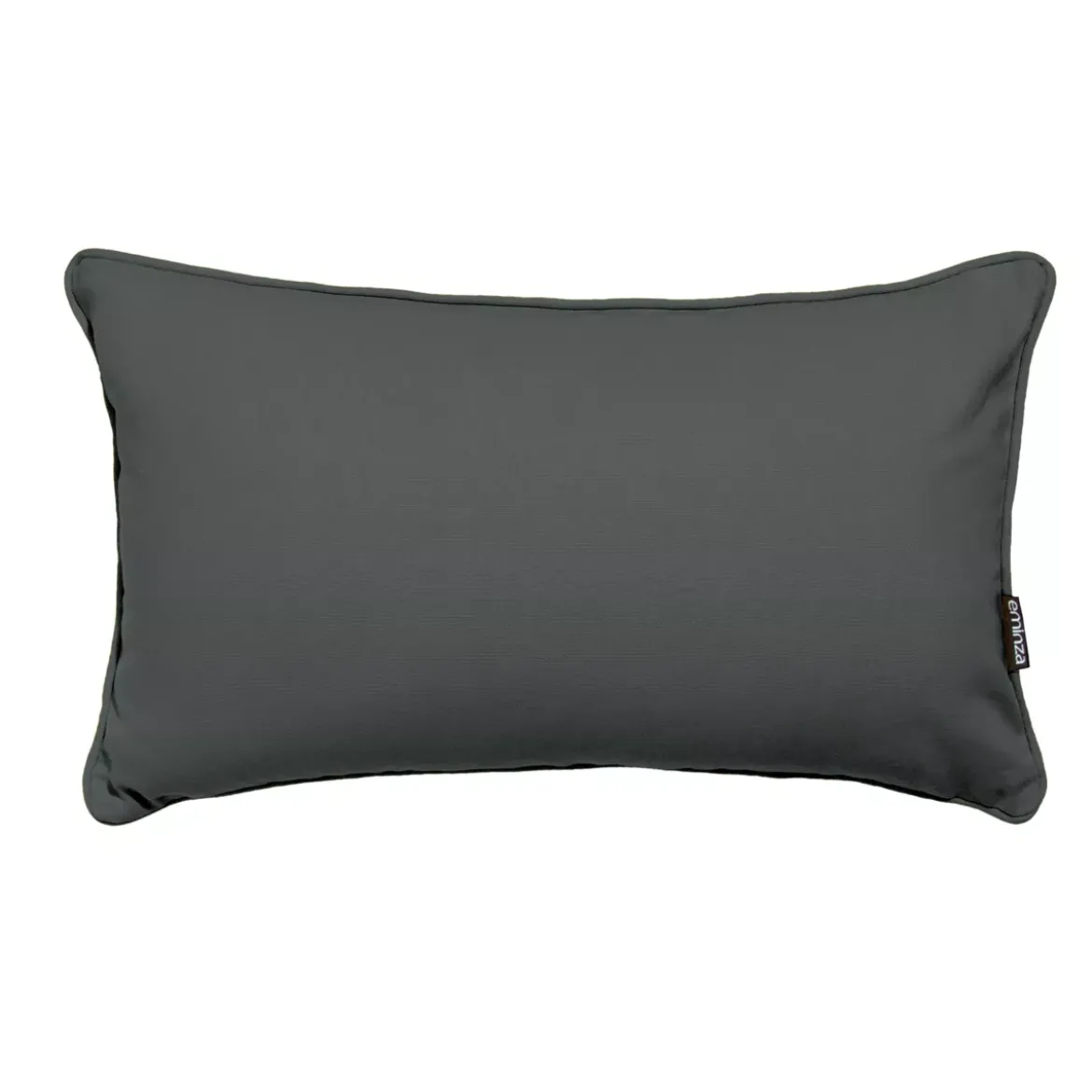 Cuscino rettangolare in cotone (30 x 50 cm) Pixel Grigio antracite