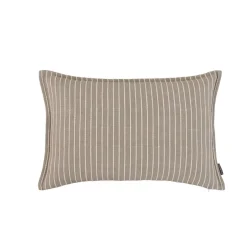 Cuscino rettangolare in cotone testurizzato (40 x 60 cm) Alice Ecru