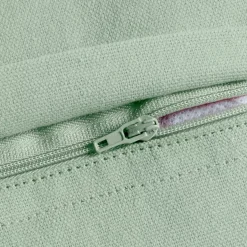 Cuscino rettangolare in cotone (40 x 60 cm) Pixel frange Verde menta