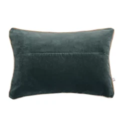 Cuscino rettangolare in velluto di cotone (40 x 60 cm) Victor Grigio ardesia