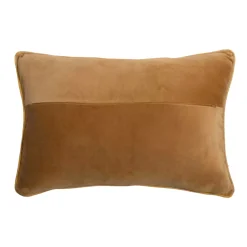 Cuscino rettangolare in velluto di cotone (40 x 60 cm) Victor Camel
