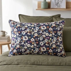 Cuscino rettangolare in velluto (40 x 60 cm) Dolores Blu