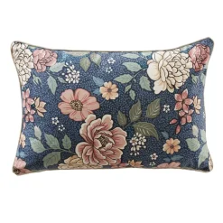Cuscino rettangolare in velluto (40 x 60 cm) Dolores Rosa