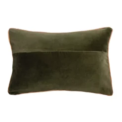 Cuscino rettangolare in velluto di cotone (40 x 60 cm) Victor Verde timo
