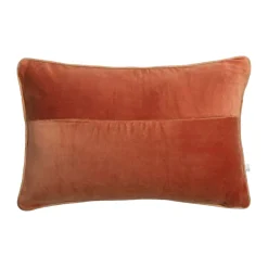Cuscino rettangolare in velluto di cotone (40 x 60 cm) Victor Terracotta