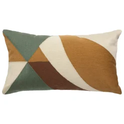 Cuscino rettangolare ricamato (30 x 50 cm) Harry Multicolore