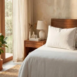 Cuscino rettangolare Sensation Duvet Bianco