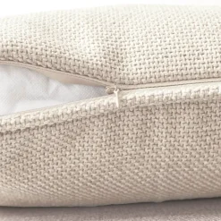 Cuscino rettangolare tessuto (40 x 60 cm) Alba Beige
