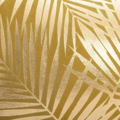 Cuscino rettangolare velluto Or Tropic Giallo ocra