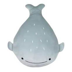 Cuscino squalo per bambini (30 x 40 cm) Moby Blu