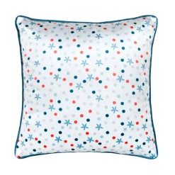 Cuscino velluto per bambini (40 x 40 cm) Moby Blu