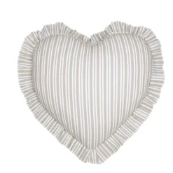 Cuscino cuore in cotone (45 x 45 cm) Joséphine Tortora