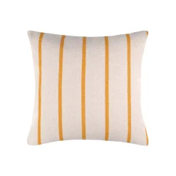 Cuscino da esterno quadrato tela di cotone (50 x 50 cm) Ocealys Giallo senape