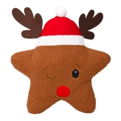 Cuscino di Natale (43 cm) Stella di Natale