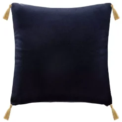 Cuscino di Natale quadrato (40 cm) Schiaccianoci blu marino