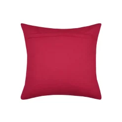 Cuscino di Natale quadrato cotone (40 x 40 cm) Babbo Natale Harold Rosso