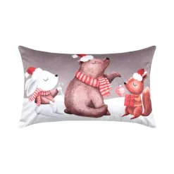 Cuscino di Natale rettangolare velluto (30 x 50 cm) Lucien Tortora