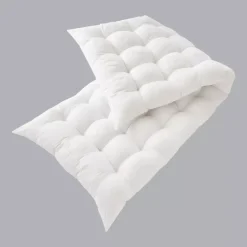 Cuscino di riempimento lettino prendisole microfibra (70 x 190 cm) Aéris Bianco