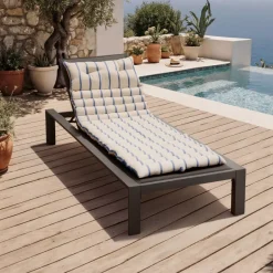 Cuscino per sdraio arrotolabile (60 x 180 cm) Ocealys Blu Navy