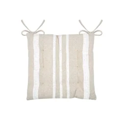 Cuscino per sedia quadrato (38 cm) Manduel Bianco