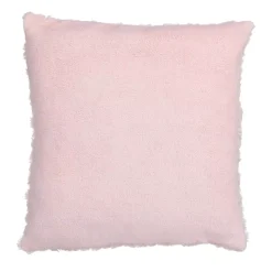 Cuscino quadrato (45 cm) Bouclée Rosa